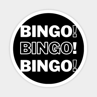 Bingo Bingo Bingo Black Magnet